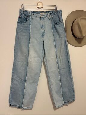 Levi's Baggy Dad Recrafted Cropped Jeans